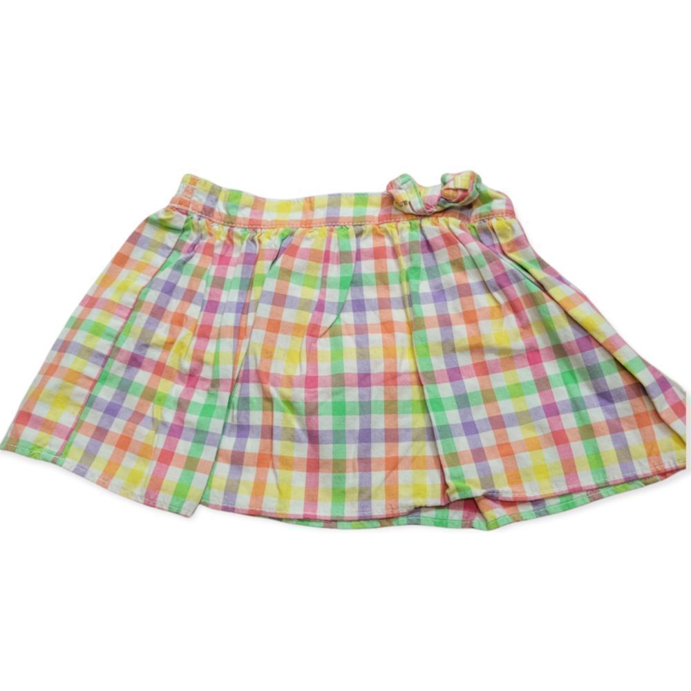 Okie Dokie plaid skort 24mo